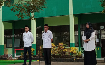 Apel Pagi Awali Penilaian Akhir Semester (PAS) di MTsN 2 Bulukumba